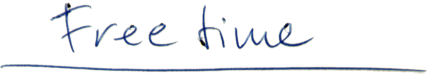 Free time